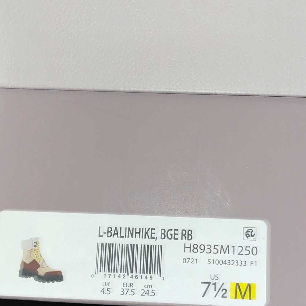 Franco Sarto Beige Balin Hike Boots With Shearling Collar Women’s Size 7.5 - Picture 6 of 7